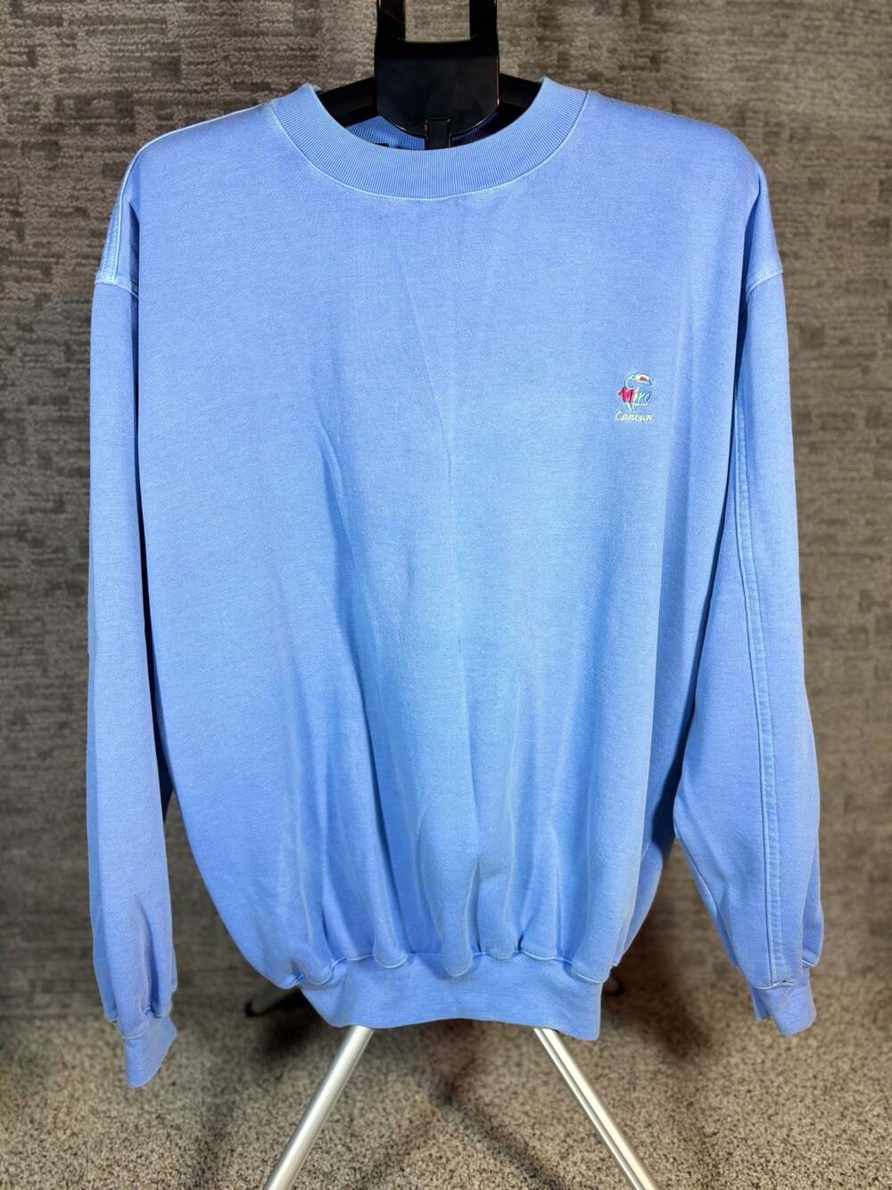 Vintage Miro Cancun Embroidered Crewneck‎ Sweatshirt
